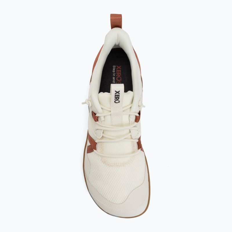 Moteriški barefoot batai Xero Shoes Prio Easy On egret/burnt brick 5