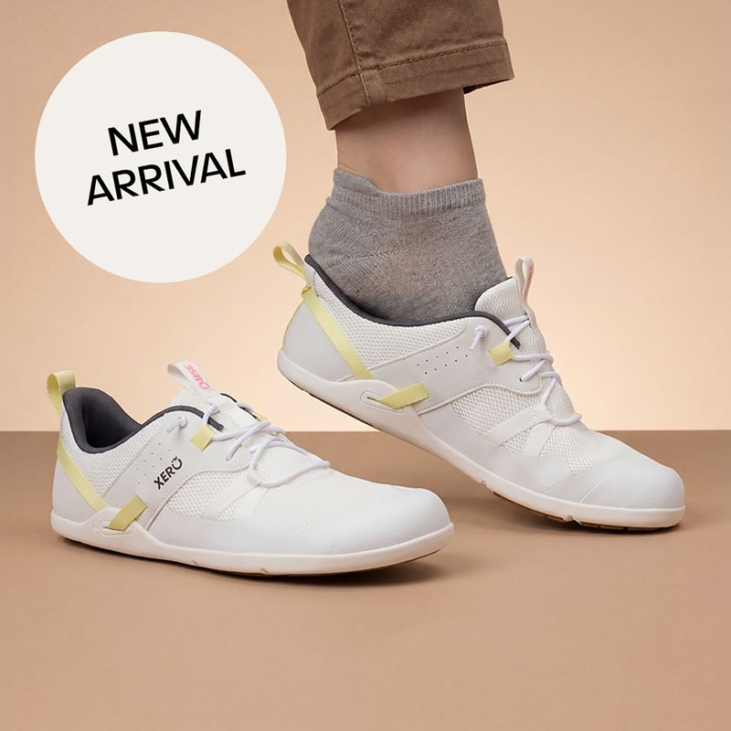 Moteriški barefoot batai Xero Shoes Prio Easy On white/multi 8