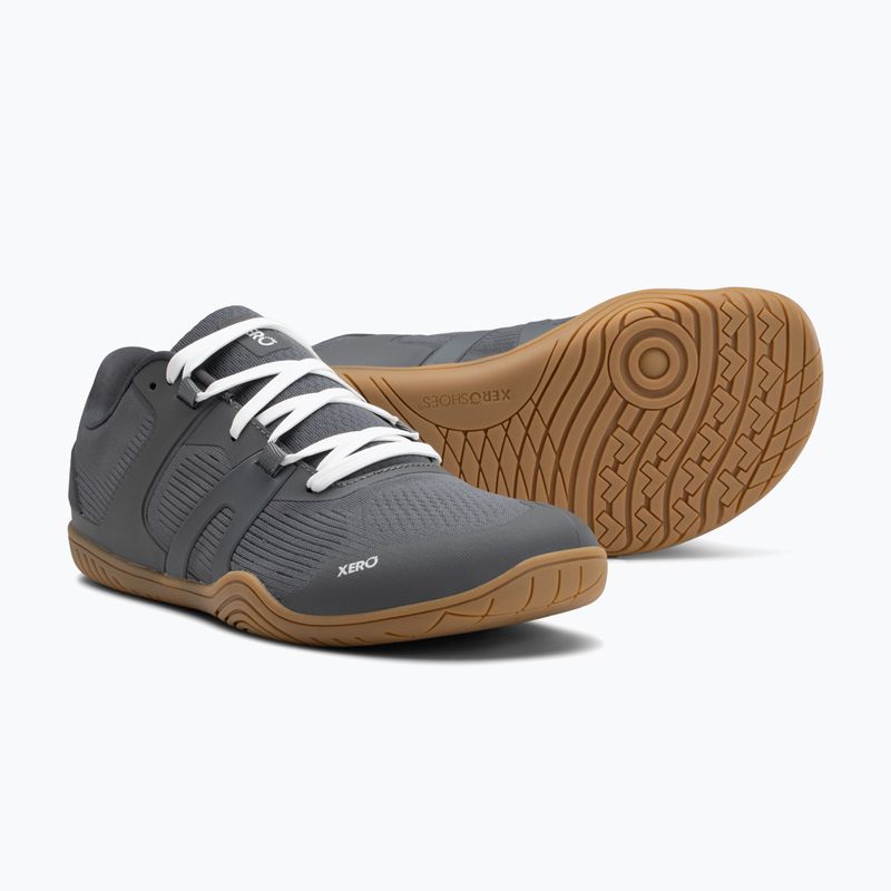 Vyriški barefoot batai Xero Shoes 360 Rally steel gray 5