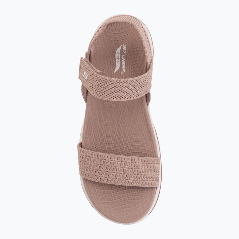 Moteriškos basutės SKECHERS Go Walk Arch Fit 2.0 purple 5