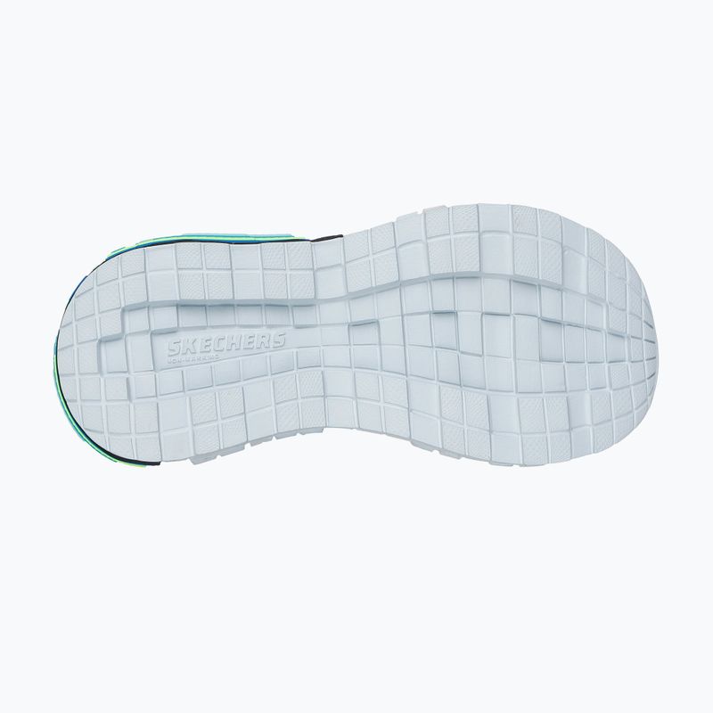 Vaikiškos basutės SKECHERS Mega Splash black/blue/lime 9