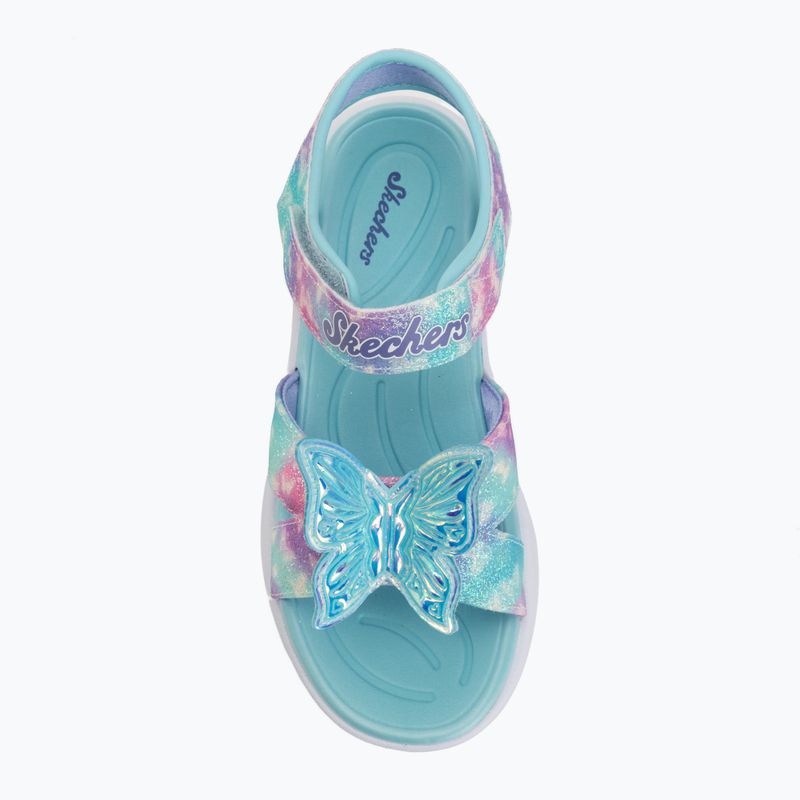 Vaikiškos basutės SKECHERS Jumpsters Butterfly Brites blue 5