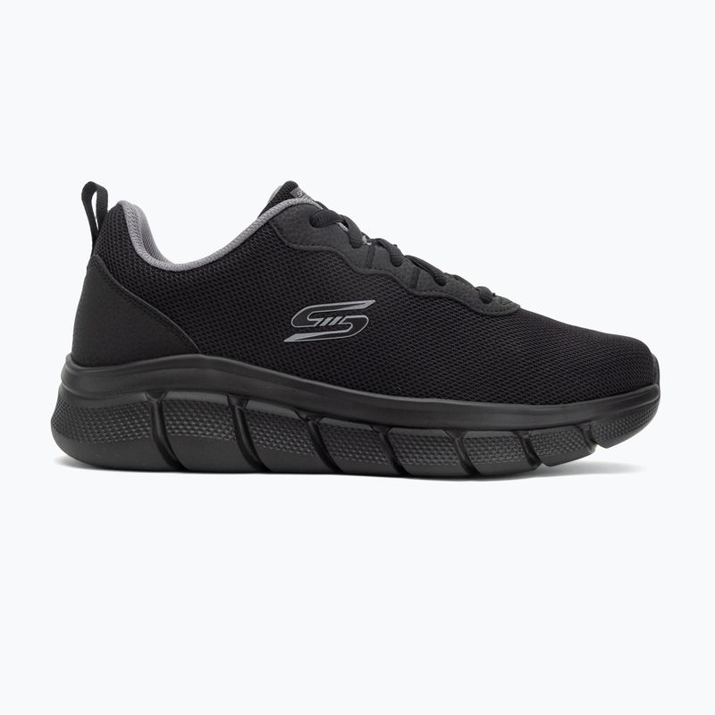 Vyriški batai Skechers Bobs Sport B Flex Icy Edge black 2