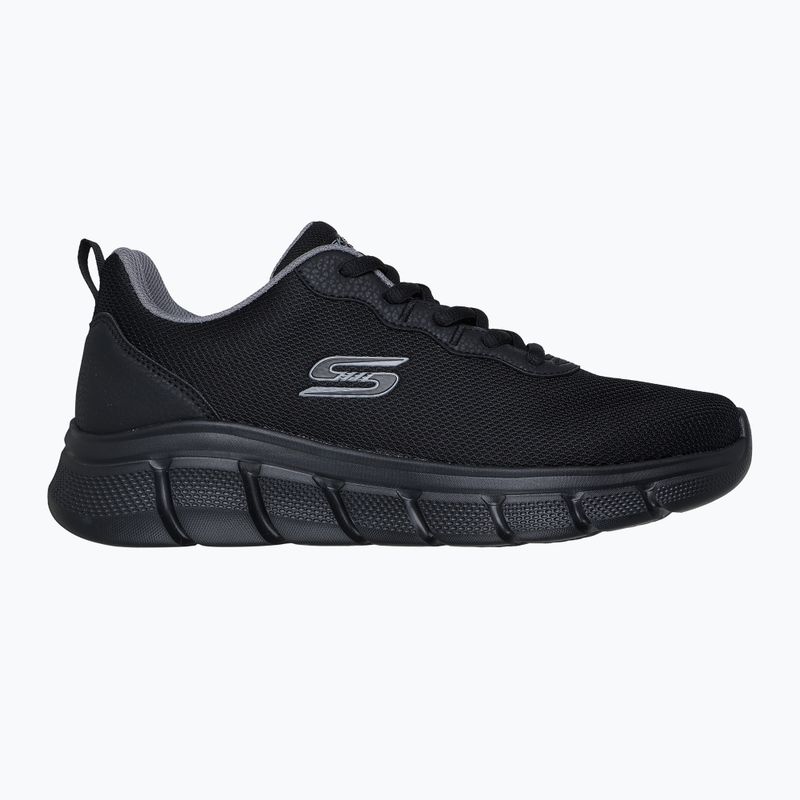 Vyriški batai Skechers Bobs Sport B Flex Icy Edge black