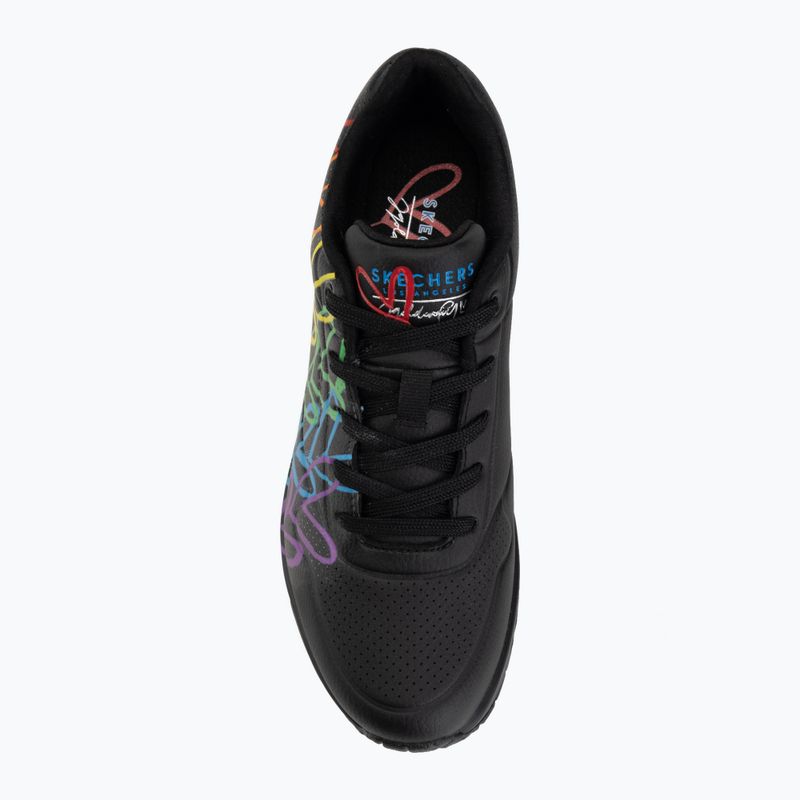 Moteriški batai SKECHERS Uno Full Of Love black 5