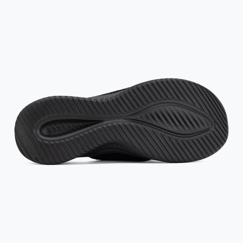 Moteriškos šlepetės SKECHERS Ultra Flex 3.0 Rhythm Waves black 4
