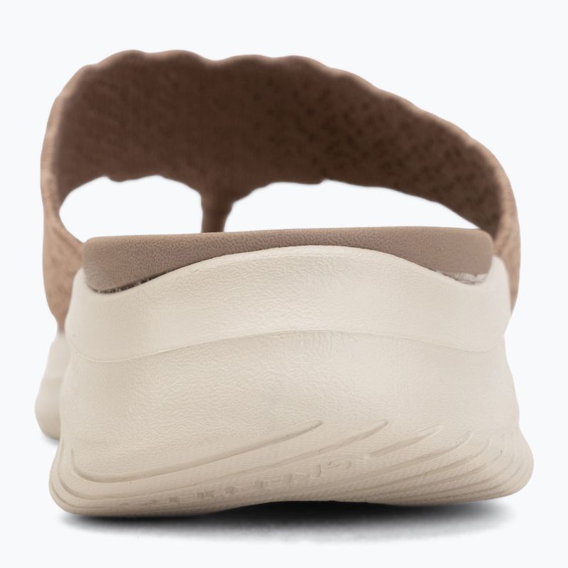 Moteriškos šlepetės SKECHERS Ultra Flex 3.0 Rhythm Waves brown 6