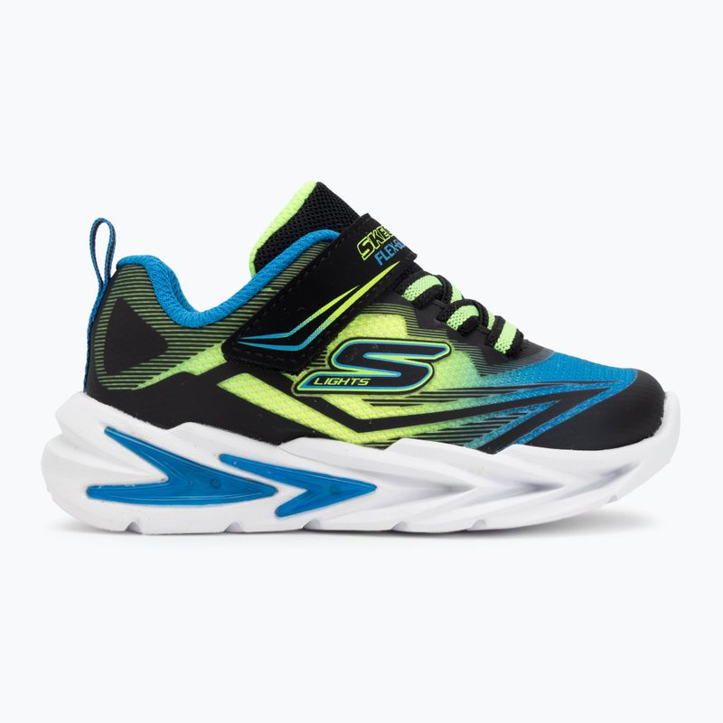 Vaikiški batai SKECHERS Flex-Glow Ultra juoda/mėlyna/žalia 2