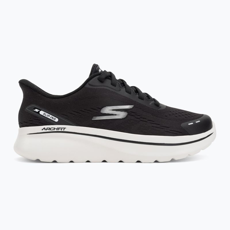 Vyriški batai SKECHERS Go Walk Arch Fit N-Joy Nobend juoda/balta 2