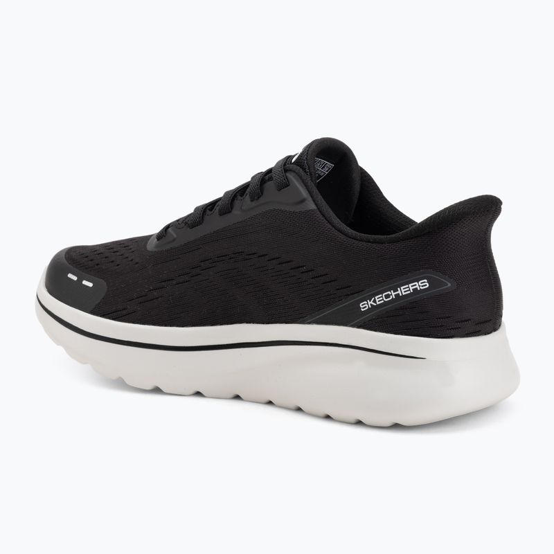 Vyriški batai SKECHERS Go Walk Arch Fit N-Joy Nobend juoda/balta 3