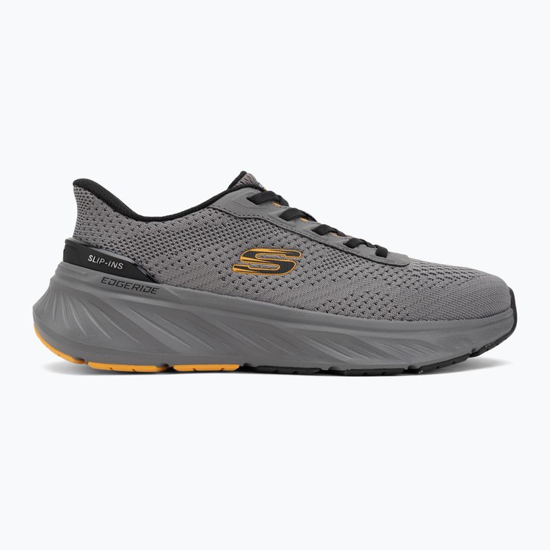 Skechers Edgeride Erlson vyriški batai charcoal/yellow 2