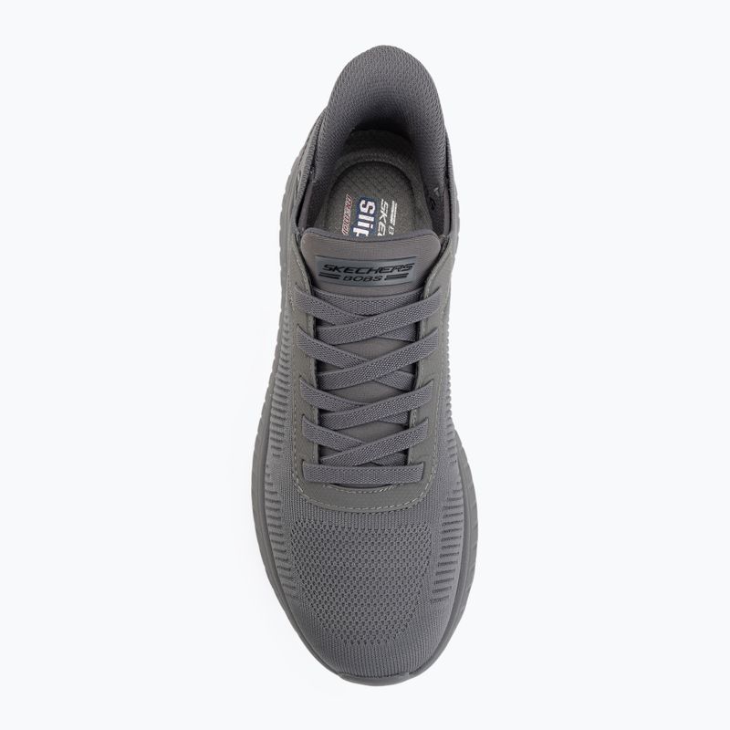 Vyriški batai SKECHERS Bobs Squad Chaos Solid Step gray 5