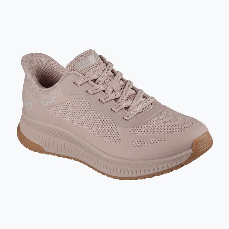 Moteriški batai SKECHERS Bobs Squad 4 Staple Look beige