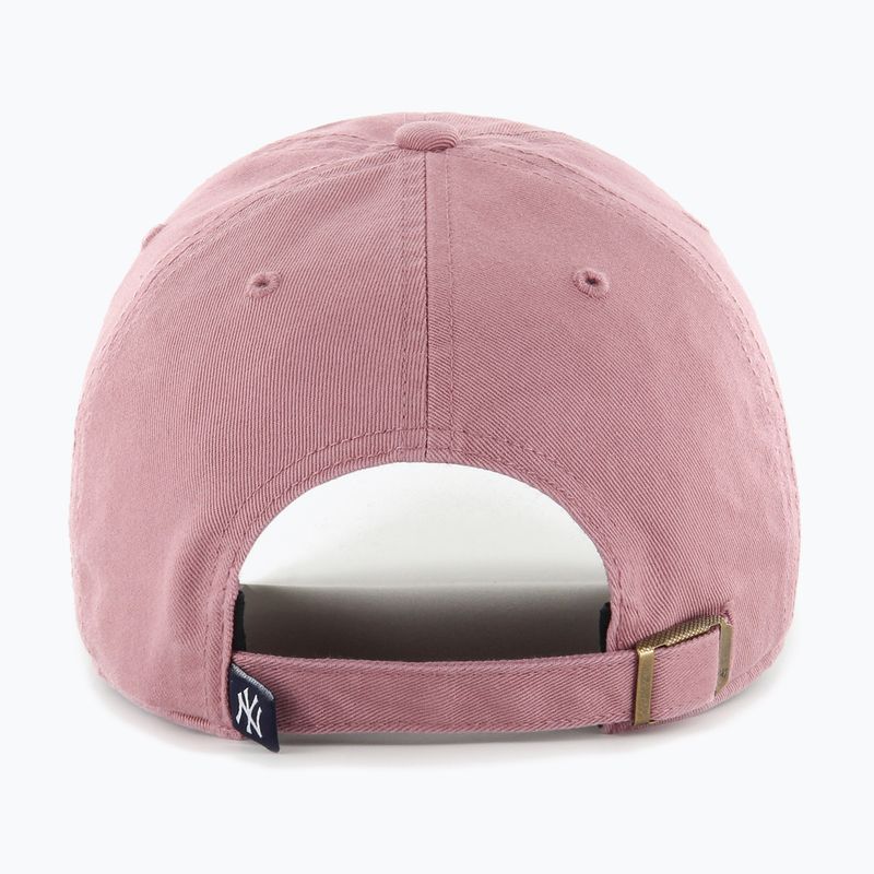 Kepuraitė su snapeliu 47 Brand MLB New York Yankees Icon Alt CLEAN UP mauve 2