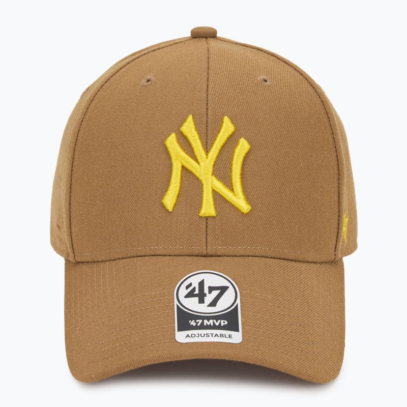 Kepuraitė su snapeliu 47 Brand MLB New York Yankees MVP camel 2