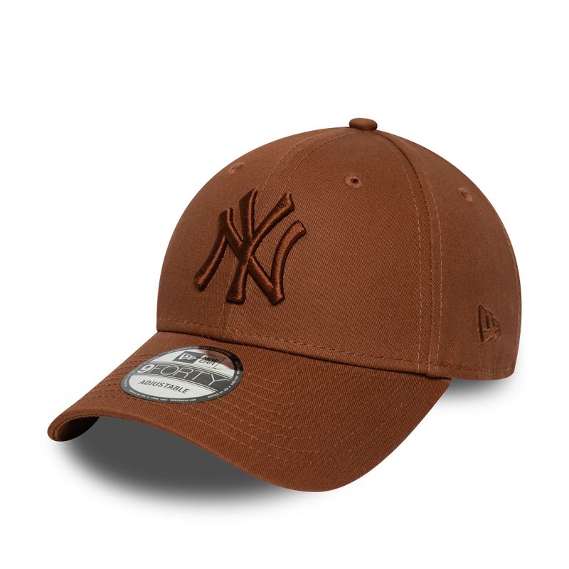 Žieminė kepurė New Era League Essential 9Forty New York Yankees tamsiai raudonmedžio spalvos 2
