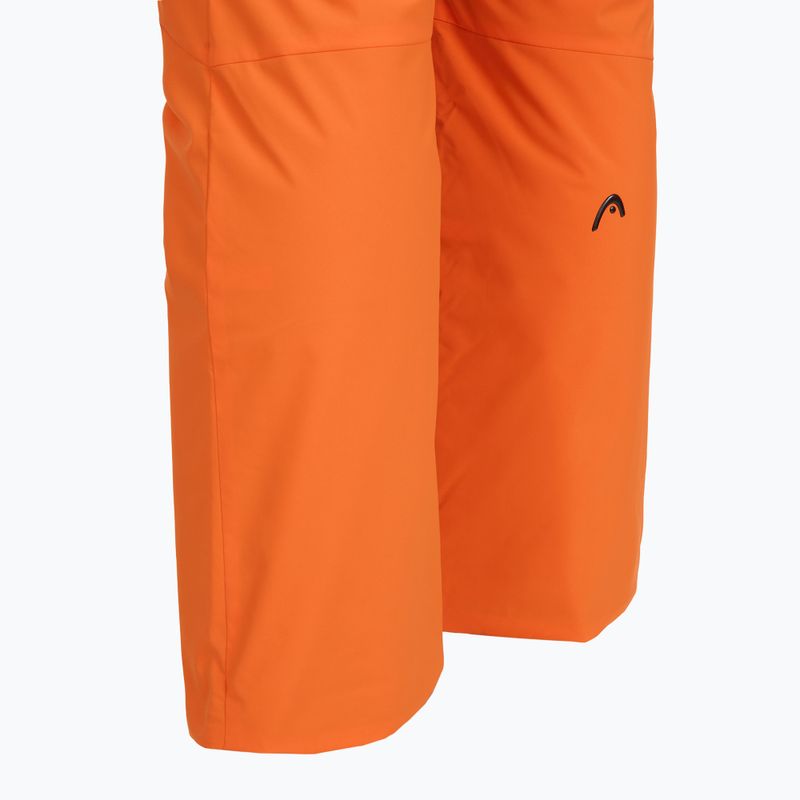 Vyriškos slidinėjimo kelnės HEAD Supershape orange 4