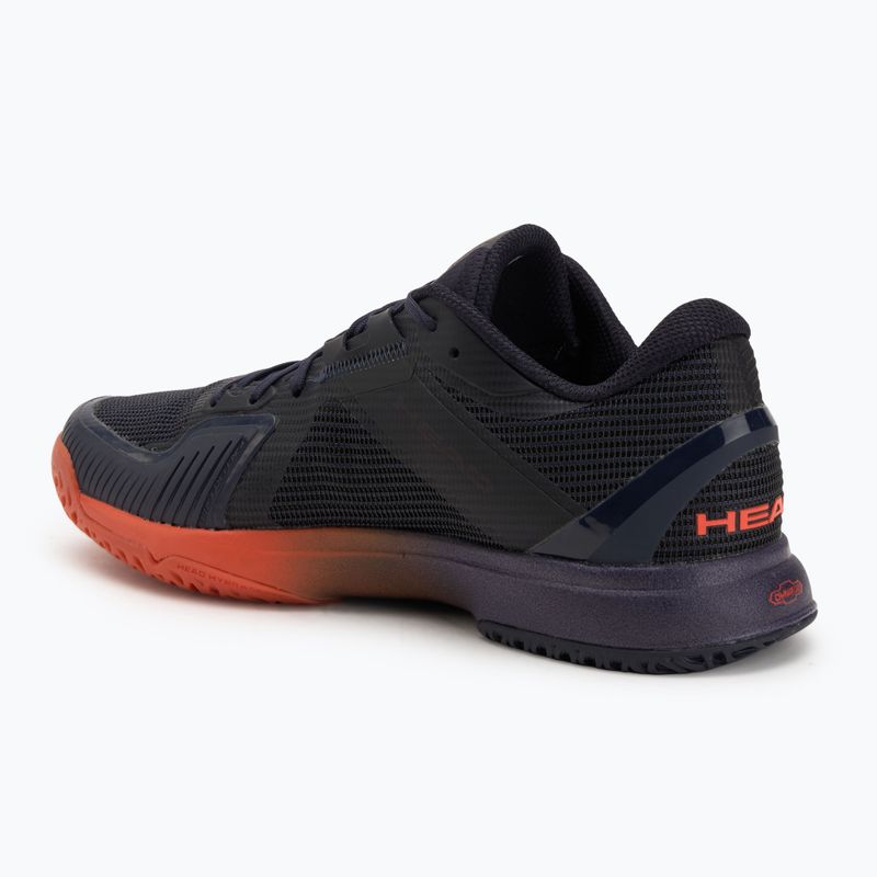 Skvošo batai HEAD Sprint Pro 4.0 Indoor dark blue/red 3