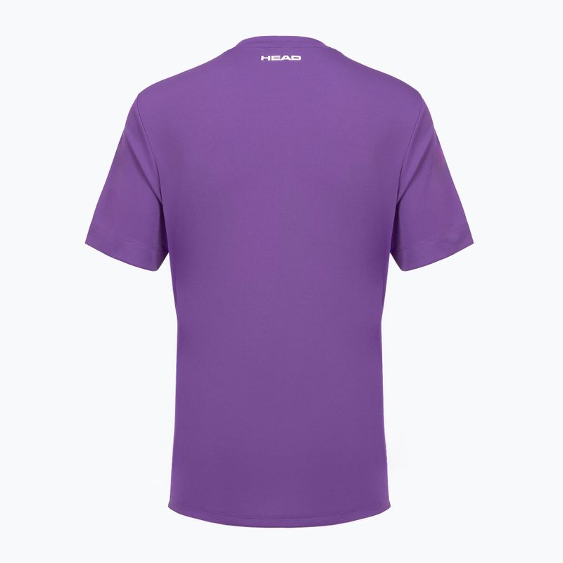 Vyriški teniso marškinėliai HEAD Slice purple 4