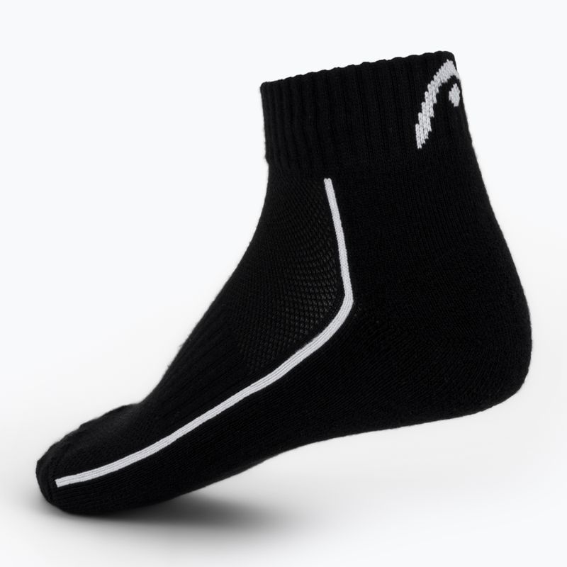 Kojinės HEAD Tennis 2P Performance Quarter 2 pairs black 2