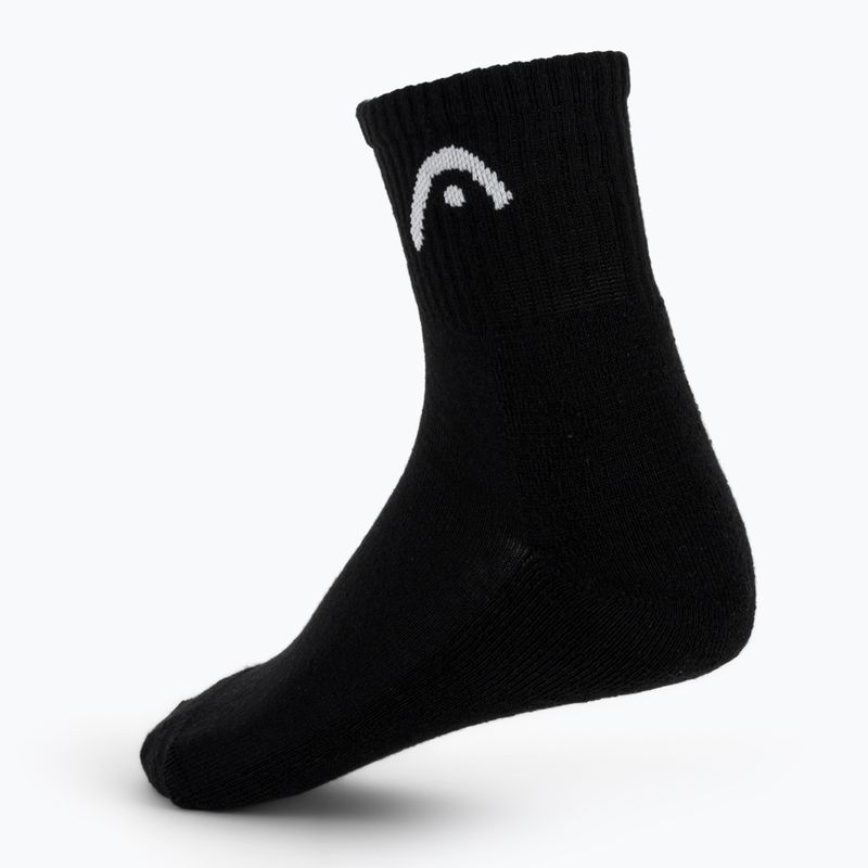 Kojinės HEAD Tennis 3P Club Short Crew 3 pairs black 2