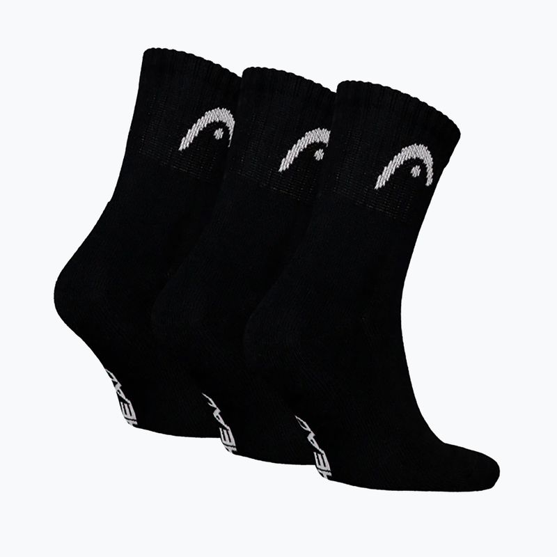 Kojinės HEAD Tennis 3P Club Short Crew 3 pairs black 2