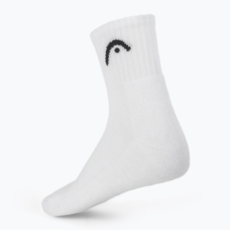 Kojinės HEAD Tennis 3P Club Short Crew 3 pairs white 2