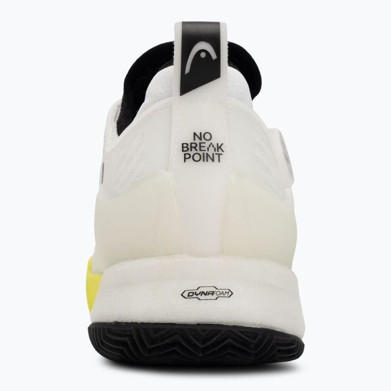 Vyriški teniso bateliai HEAD Endure Pro BOA Clay white/yellow 6