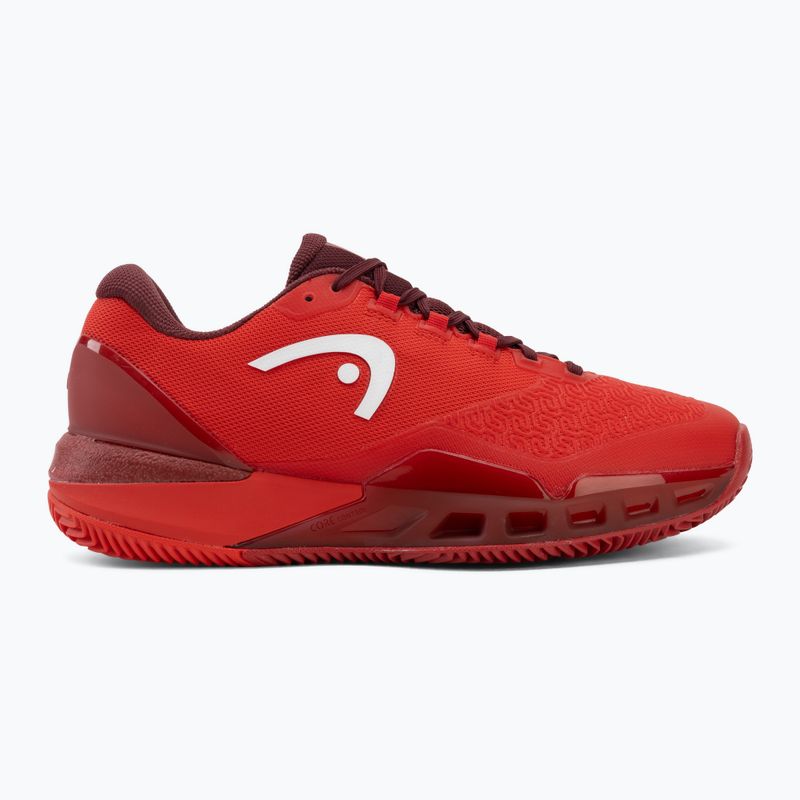 Vyriški teniso batai HEAD Revolt Pro 5.0 Clay red/dark red 2