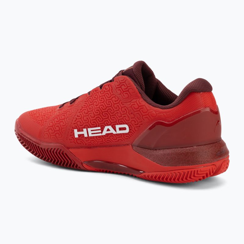 Vyriški teniso batai HEAD Revolt Pro 5.0 Clay red/dark red 3