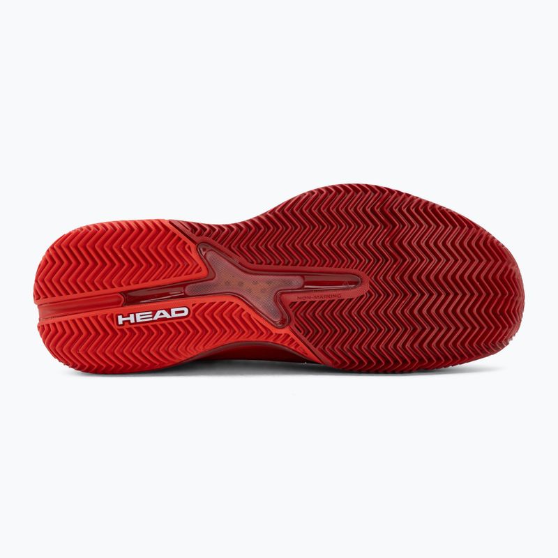 Vyriški teniso batai HEAD Revolt Pro 5.0 Clay red/dark red 4