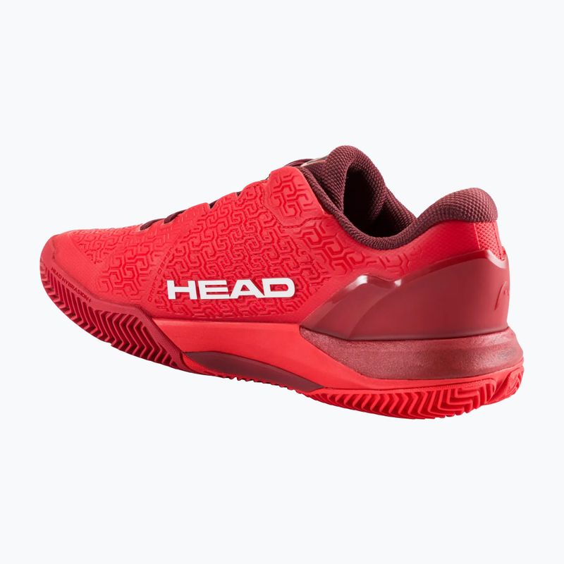 Vyriški teniso batai HEAD Revolt Pro 5.0 Clay red/dark red 2