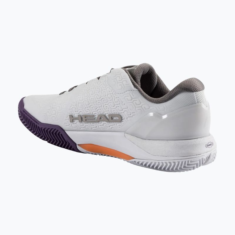 Vyriški teniso batai HEAD Revolt Pro 5.0 Clay light grey/purple 2
