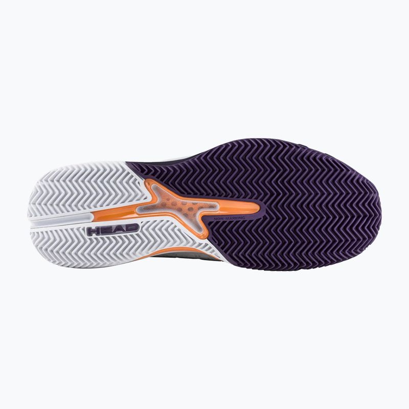 Vyriški teniso batai HEAD Revolt Pro 5.0 Clay light grey/purple 3