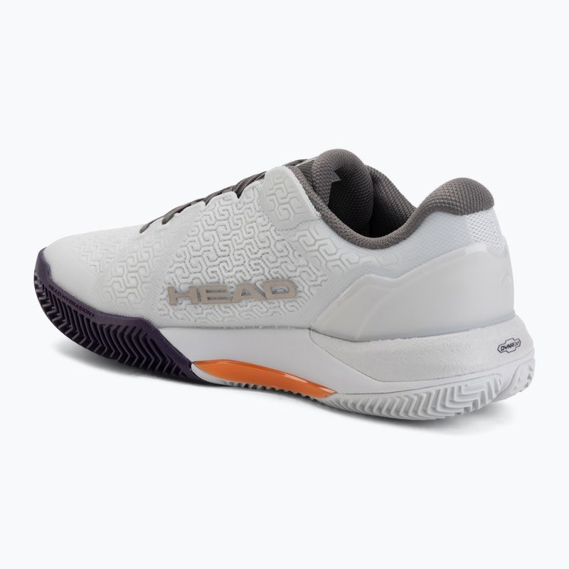 Vyriški teniso batai HEAD Revolt Pro 5.0 Clay light grey/purple 3