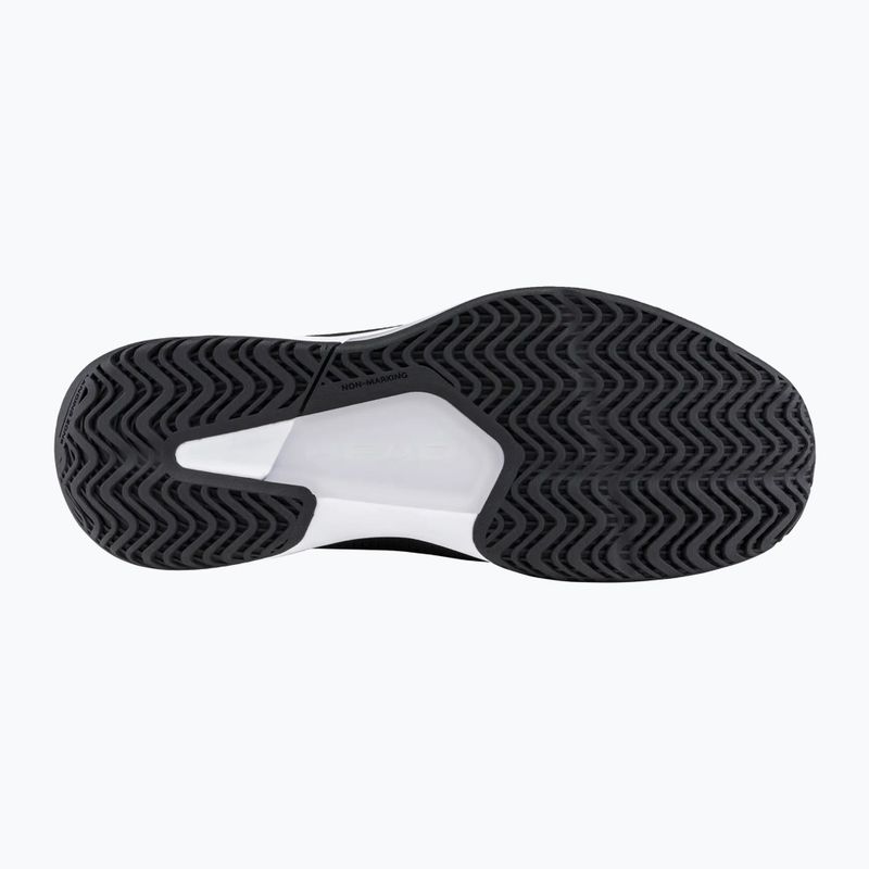 Vyriški teniso batai HEAD Revolt Court 5.0 black/white 3