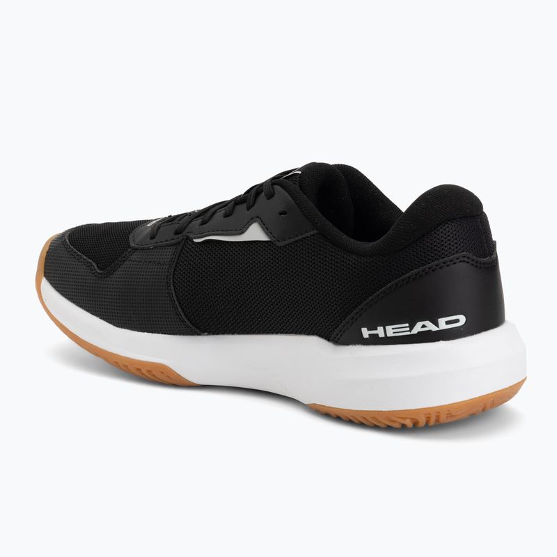 Vyriški teniso batai HEAD Revolt Court 5.0 Indoor black/white 3