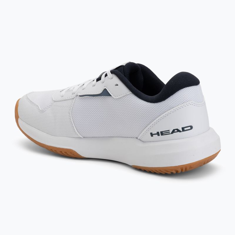 Vyriški teniso batai HEAD Revolt Court 5.0 Indoor white/blueberry 3