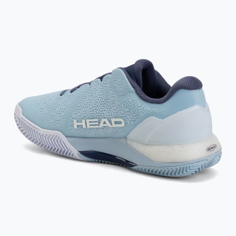 Moteriški teniso batai HEAD Revolt Pro 5.0 Clay light blue/dark blue 3