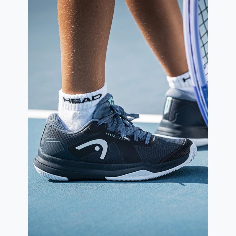 Vaikiški teniso batai HEAD Sprint Pro 4.0 Jr red/dark red 5