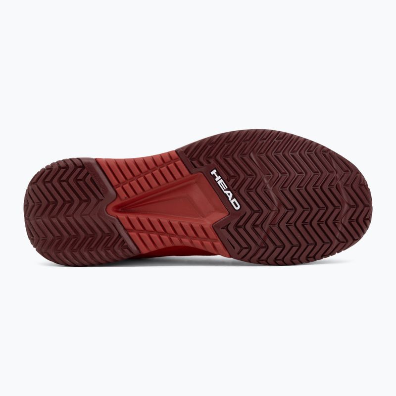 Vaikiški teniso batai HEAD Sprint Pro 4.0 Jr red/dark red 4
