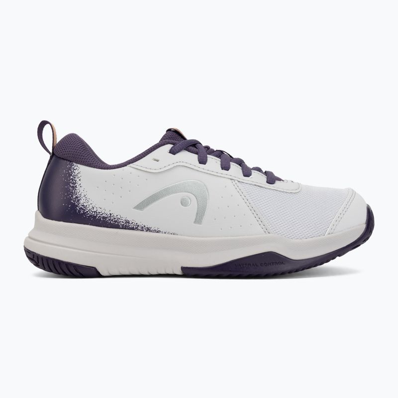 Vaikiški teniso batai HEAD Sprint Court 4.0 light grey/purple 2