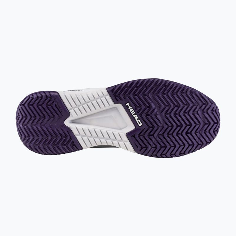 Vaikiški teniso batai HEAD Sprint Court 4.0 light grey/purple 3