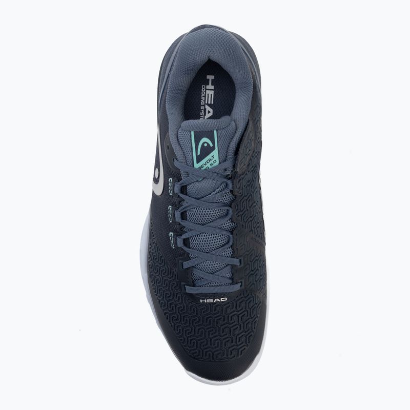 Vyriški teniso batai HEAD Revolt Pro 5.0 blueberry/teal 5