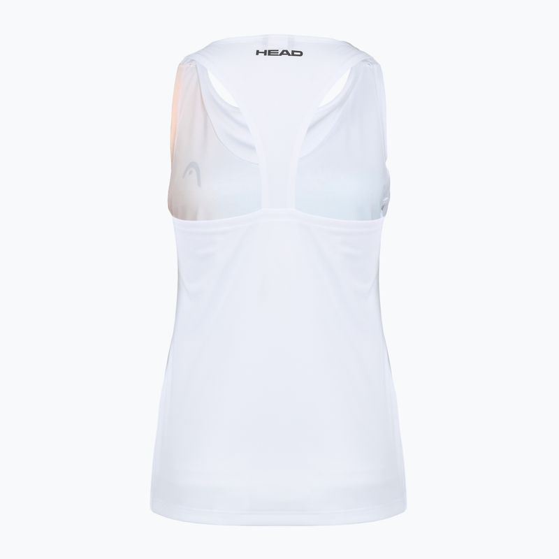 Moteriški teniso marškinėliai HEAD Agility Tank Top apricot/print vision 2