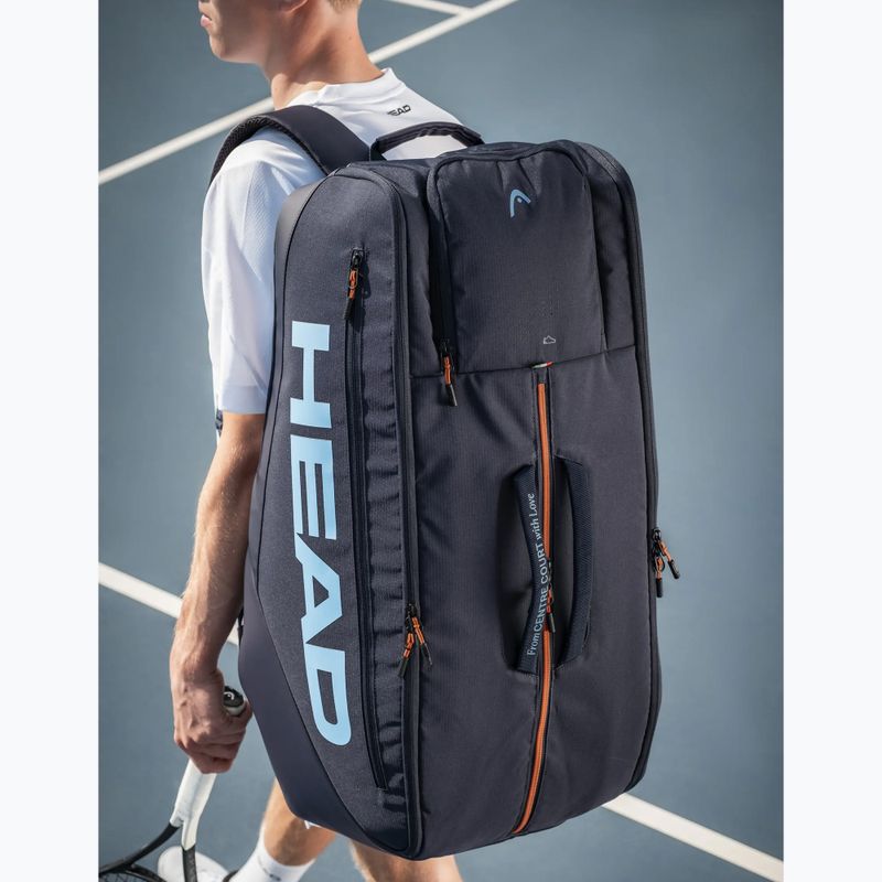 Teniso krepšys HEAD Pro Racquet Bag XL 70 l navy 9