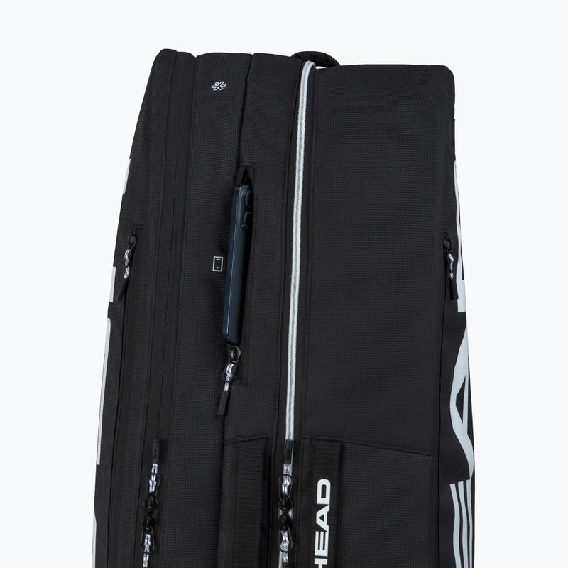 Teniso krepšys HEAD Tour Racquet Bag L 65 l black 7