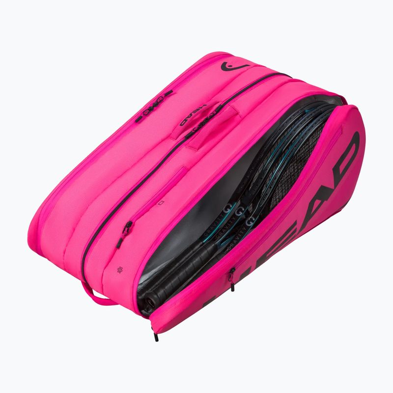 Teniso krepšys HEAD Tour Racquet Bag XL 75 l pink 4