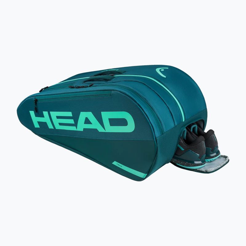 Teniso krepšys HEAD Tour Racquet Bag L 65 l green 4