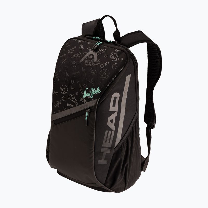 Teniso kuprinė HEAD Tour 25L Neon 2025 25 l black/blue